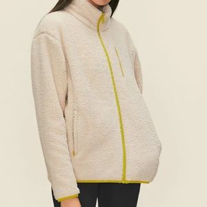 Girlfriend Collective full zip fleece size XXL